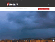 Tablet Screenshot of fireneze.com.br